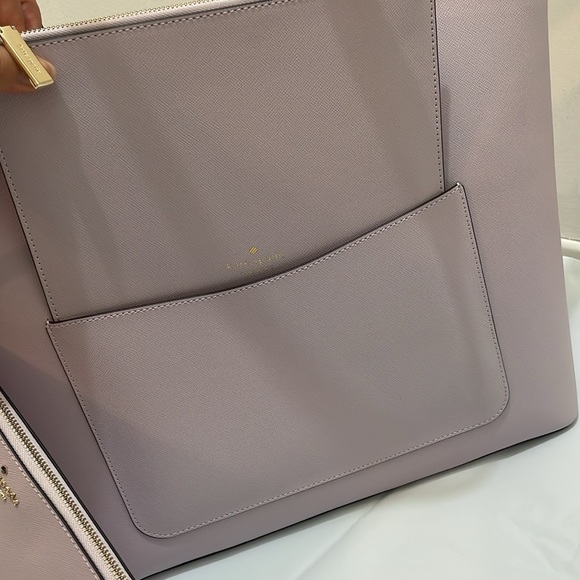 Kate Spade Lavender Tote Bag - Picture 3 of 10
